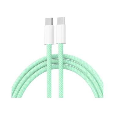 Imagem de Cabo De Carregamento Rápido Tipo C Para Tipo C Para iPhone 15 16 Huawe