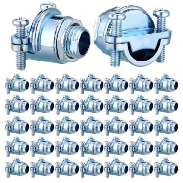 Imagem de Conector de Cabo Saysurey NM Clamp 1/4" em Liga de Zinco