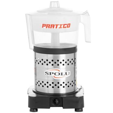 Imagem de Espremedor de Frutas SPL101 200W Bivolt Extração de Suco de Laranja Gabinete em Aço Inox Spolu