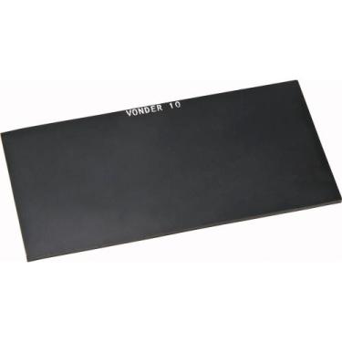 Imagem de Lente retangular 108x51mm verde tonalidade 10 com 50 peças - Vonder