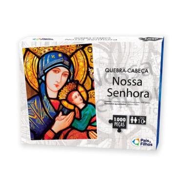 Imagem de Quebra cabeça 1000 1000 peças tema nossa senhora - Pais & Filhos