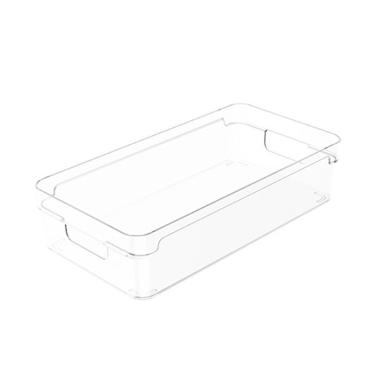 Imagem de Caixa Organizadora De Armários Clear 30 X 15 X 7Cm - Natural