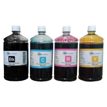 Imagem de Kit 6 Litros Tinta Genérica APOLLO INKJET P/ Impressora Brother Mfc-j6510dw/ Dcp