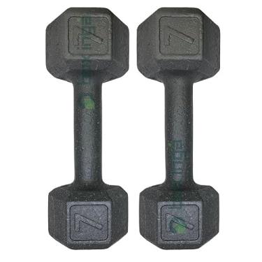 Imagem de Par de Halteres Sextavado - 7 Kg
