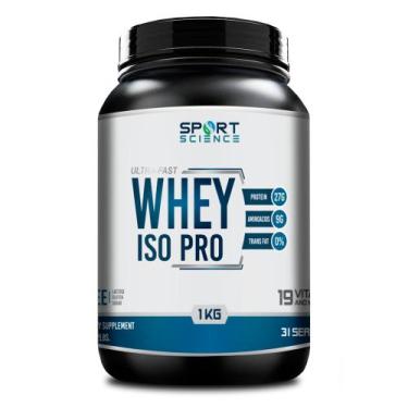 Imagem de Whey Iso Pro 100% Zero Lactose 1Kg - 33 Doses Sport Science