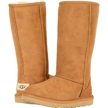 Imagem de UGG Bota juvenil clássica Tall II para meninas, Castanho, 1 Little Kid