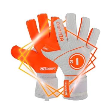 Imagem de Luva de Goleiro Profissional N1 Cronos (Laranja, 10)