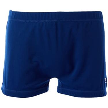 Imagem de Hidroshort, Speedo, AcquaPlus, Boxer Liso com Lateral de 24 cm, tamanho XG-G3 - Azul Real