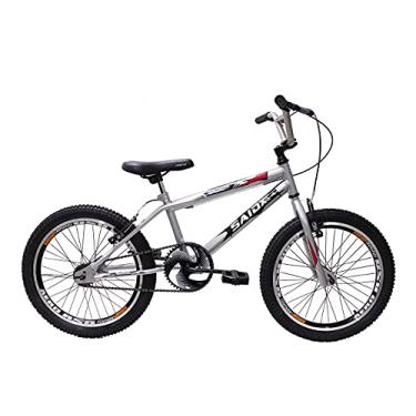 Imagem de Bicicleta Aro 20 Bike Bmx Cross Freestyle Infantil Saidx (Prata)