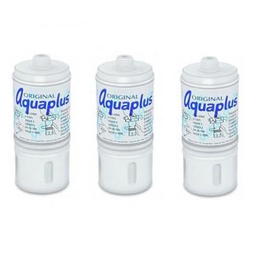 Imagem de Kit c/ 3 Refil Filtro para Bebedouro Ap200 Aquaplus Original