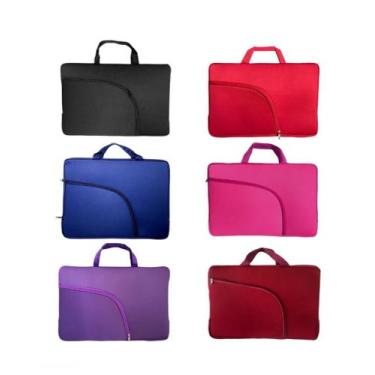 Imagem de Luva para notebook em neopreme  com bolso 13 - Not bag , vermelho