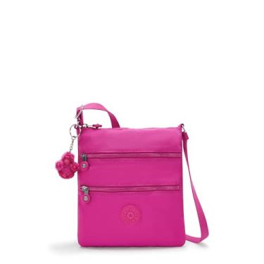 Imagem de Kipling Mini bolsa tiracolo Keiko, Fúcsia brilhante, 8''L x 9''H x 1.25''D
