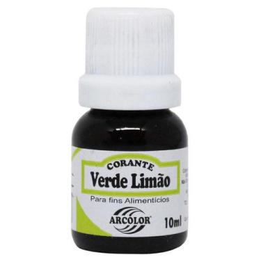 Imagem de Corante Líquido Verde Limão 10Ml - Arcolor