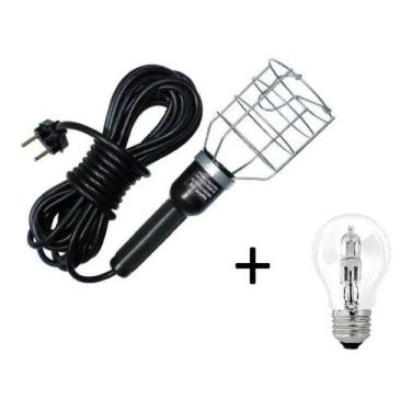 Imagem de Extensão Mecânico Pendente Arame C/ Plug 5m + Lâmpada Top - Nacional, 