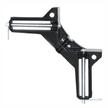 Imagem de Grampo Angular Esquadro 75 X 210 Preto Para Montar Quadros - Mtx