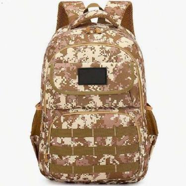 Imagem de Mochila Mala Bolsa 25L Camuflada Casual Acampamento Verão Corrida Semi