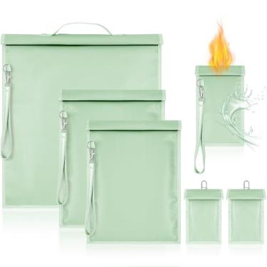 Imagem de Shinylin Pacote com 6 bolsas Faraday para laptop e tablet de chave de carro, à prova de EMP, à prova de EMP, à prova d'água, dispositivo de gaiola Faraday, à prova de sinal, bolsa bloqueadora Faraday