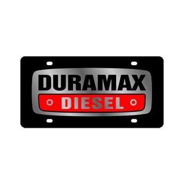 Imagem de Chevrolet Eurosport Daytona- Placa de licença compatível Duramax em aço carbono