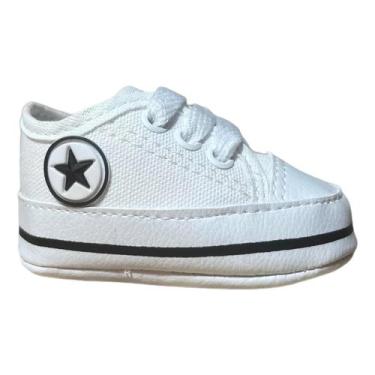 Imagem de Tênis Sapatinho Para Bebê - Baby's Shoes, Branco, M (15/16)