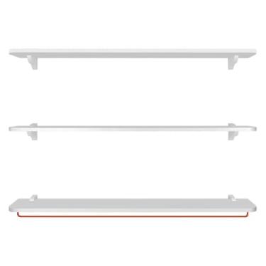 Imagem de Prateleira expositor de troféus com suporte para medalhas Ápice - Cobre/branco