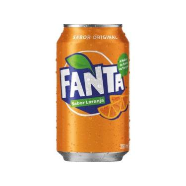 Imagem de Pack Refrigerante lata 350ml Kit C/6 und Fanta laranja uva guarana spr