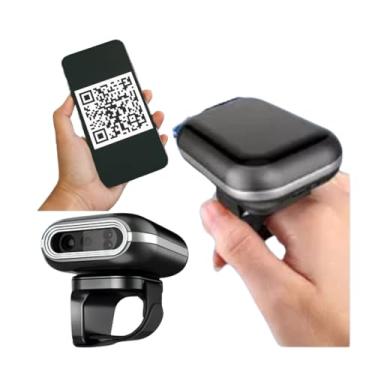 Imagem de NovaVida, Leitor de Codigo de Barras Qr Code de Dedo Bluetooth sem Fio