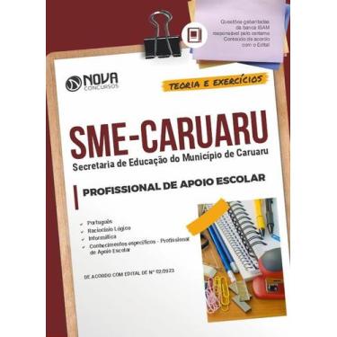Imagem de Apostila SME Caruaru - PE - Profissional de Apoio Escolar - Nova Concu