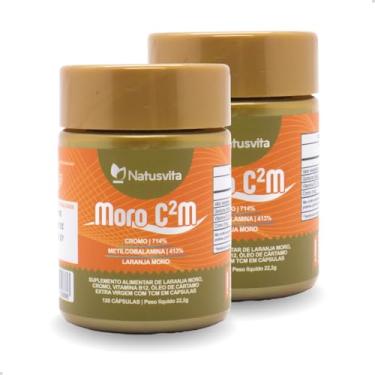 Imagem de Moro C2M (Laranja Moro + Óleo de Cártamo + Metilcobalamina + Picolinato de Cromo + TCM) (2 und. 240 cápsulas)