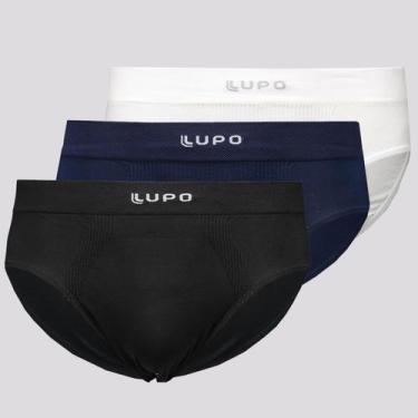 Imagem de Kit de 3 Cuecas Slip Lupo Micromodal, G