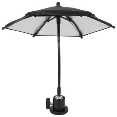 Imagem de Guarda-sol para celular antirreflexo, proteção UV, protetor solar, com base magnética, alça ajustável, guarda-chuva para telefone para assistir a fotos de vídeo ao ar livre, proteção solar para