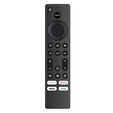 Imagem de Allimity Controle remoto substituído 2IN1 NS-RCFNA-21 CT-RC1US-21 IR adequado para Insignia e Toshiba TV 2020 (sem voz) com primevideo Netflix HBO hulu NS-55DF710NA21 NS-65DF710NA21 NS-70DF710NA21