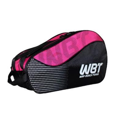 Imagem de Raqueteira Beach Tennis Wbt Mochila Raquetes Dupla Bolsa Ajustavel