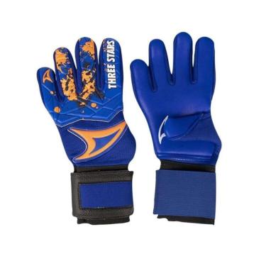 Imagem de Luva Goleiro Three Stars Kick - Azullja - M