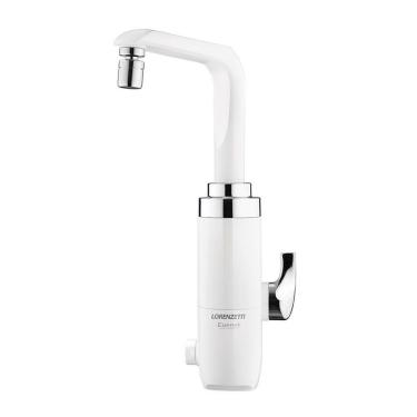 Imagem de Torneira Eletrônica Essence Parede Lorenzetti - 127v~4600w - Branca E Cromado