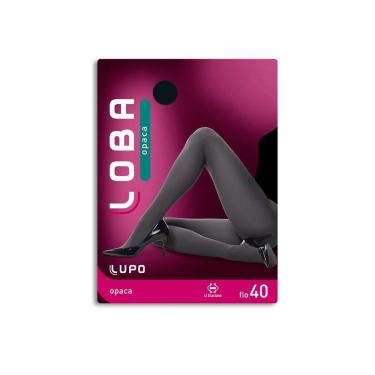 Imagem de Meiacalça Opaca Loba Lupo 5830 Fio 40 Tamanho EG Cor Preta