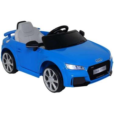 Imagem de Carro Elétrico Infantil 12V Audi TT RS Azul com Controle BEL