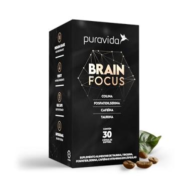 Imagem de Puravida Vitaminas para Foco e Concentração Brain Focus 30 Cápsulas