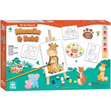 Imagem de Kit Pintura Mamãe E Bebê - Nig
