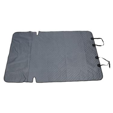 Imagem de Diydeg Caminhão de Carga SUV para Cães, Pano Oxford Macio Confortável Cachorro Assento de Banco de Tapete Capa de Porta de Estimação do Carote de Animais de Estimação Protetor para (Cinza)