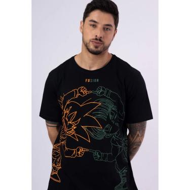 Imagem de Camiseta Dragon Ball Z Fusion Goten E Trunks - Piticas