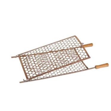 Imagem de Grelha Dobrável Abaulada em Tela Moeda 53x23cm - OUTRAS MARCAS