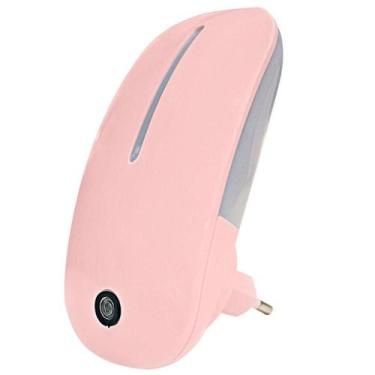 Imagem de Luz Guia Noturno Collors Com Sensor Taschibra 1w Bivolt Rosa, Bivolt