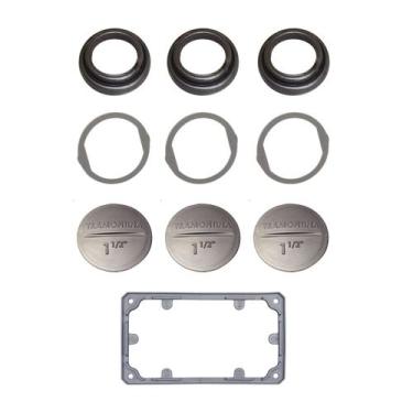 Imagem de Kit de Vedação IP54 para Condulete Múltiplo 1.1/2" Tramontina