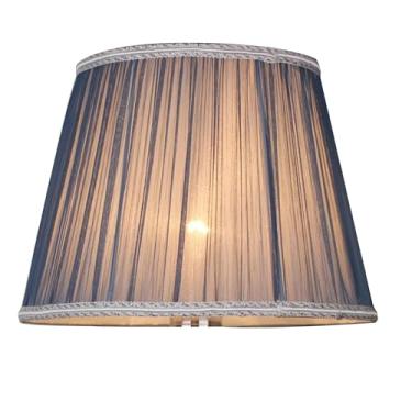 Imagem de lamp shades Abajur plissado de tecido feito à mão, luminária de mesa, piso, capa de reposição em formato de leque, 7,87" superior x 11,81" inferior 8,66"(Figure9)