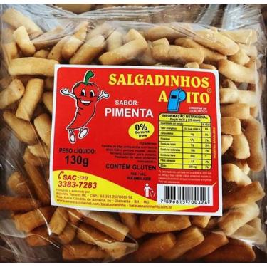 Imagem de Salgadinho Apito Sabor Pimenta 130g - Salgadinhos Apito
