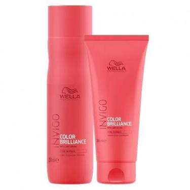 Imagem de Kit Wella Pro Invigo Color Brilliance Sh 250ml + Cond 200ml