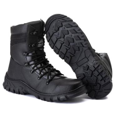 Imagem de Coturno Bota Motociclista Militar Salazari 702, Preto, 37, Homem