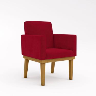 Imagem de Poltrona Reforçada Penteadeira Quarto Balaqui Decor