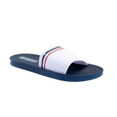 Imagem de Chinelo Slide Beat Sandrini Masculino Leve Antiderrapante (Branco, BR, Adulto, Numérico, 40)