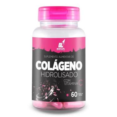 Imagem de Colágeno Hidrolisado + Vitamina C 60 Cápsulas Bodylife - NUTRIVALE, Se